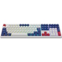 Клавиатура Оклик 725G (белый/красный) - Превью изображения №2 — Интернет-магазин Time-Shop