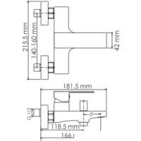 Смеситель Wasserkraft Abens 2001 - Превью изображения №7 — Интернет-магазин Time-Shop