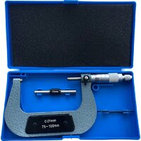 Микрометр Shanghai Instrument МК-100 (75-100мм) - Превью изображения №2 — Интернет-магазин Time-Shop