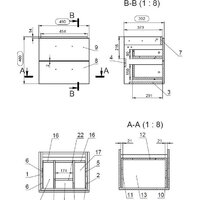  Cersanit Тумба под умывальник Lara 50 63413 - Превью изображения №7 — Интернет-магазин Time-Shop