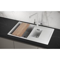 Кухонная мойка Granula ES-7808 (арктик) - Превью изображения №3 — Интернет-магазин Time-Shop