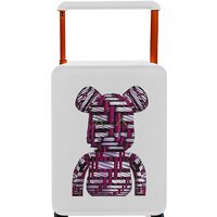 Чемодан DoubleW 005# (S, белый) - Превью изображения №2 — Интернет-магазин Time-Shop