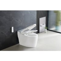 Унитаз приставной Roxen Smart Turbo 670300-02 - Превью изображения №2 — Интернет-магазин Time-Shop