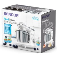 Планетарный миксер Sencor STM 3620WH - Превью изображения №10 — Интернет-магазин Time-Shop