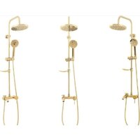 Душевая система  Rea Luis REA-P7006 (золотой) - Превью изображения №3 — Интернет-магазин Time-Shop