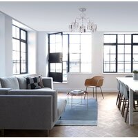 Припотолочная люстра Евросвет Scoppio 10101/5 (хром/прозрачный хрусталь) - Превью изображения №2 — Интернет-магазин Time-Shop