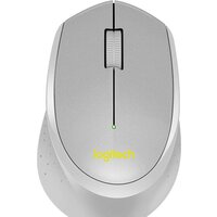 Logitech M330 Silent Plus (серый/желтый)