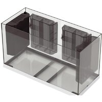 Аквариум Ferplast Dubai 100 led 240 л (белый) - Превью изображения №10 — Интернет-магазин Time-Shop