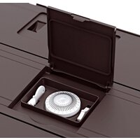 Аквариум Ferplast Dubai 100 led 240 л (белый) - Превью изображения №6 — Интернет-магазин Time-Shop