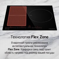 Варочная панель MAUNFELD CVI593SFBK Inverter - Превью изображения №14 — Интернет-магазин Time-Shop