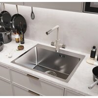 Кухонная мойка Mixline Pro 552934 (сатин, с сифоном) - Превью изображения №6 — Интернет-магазин Time-Shop