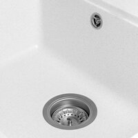 Кухонная мойка Saniteco Mare (белый) - Превью изображения №8 — Интернет-магазин Time-Shop