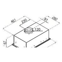 Кухонная вытяжка MAUNFELD Crosby Singl 5028 (черный) - Превью изображения №14 — Интернет-магазин Time-Shop