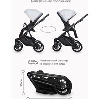 Универсальная коляска Riko Basic Delta (3 в 1, 01/grey fox) - Превью изображения №24 — Интернет-магазин Time-Shop