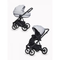 Универсальная коляска Riko Basic Delta (3 в 1, 01/grey fox) - Превью изображения №2 — Интернет-магазин Time-Shop