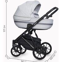 Универсальная коляска Riko Basic Delta (3 в 1, 01/grey fox) - Превью изображения №18 — Интернет-магазин Time-Shop