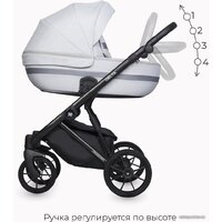 Универсальная коляска Riko Basic Delta (3 в 1, 01/grey fox) - Превью изображения №22 — Интернет-магазин Time-Shop