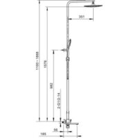 Душевая система  Gappo G2417-3 - Превью изображения №2 — Интернет-магазин Time-Shop