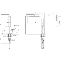 Смеситель Elleci C02 Crome - Превью изображения №2 — Интернет-магазин Time-Shop
