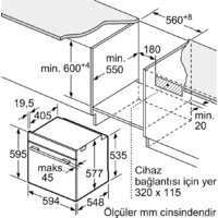 Электрический духовой шкаф Bosch Serie 8 HRG7361B1 - Превью изображения №12 — Интернет-магазин Time-Shop