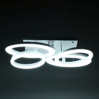 Припотолочная люстра BayerLux Монса 10386073 (белый) - Превью изображения №8 — Интернет-магазин Time-Shop