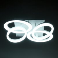 Припотолочная люстра BayerLux Монса 10386073 (белый) - Превью изображения №2 — Интернет-магазин Time-Shop