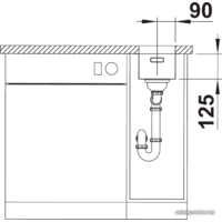 Кухонная мойка Blanco Solis 180-U 526113 (полированная) - Превью изображения №4 — Интернет-магазин Time-Shop