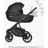 Универсальная коляска Riko Basic Montana Ecco (3 в 1, 12/черный) - Превью изображения №15 — Интернет-магазин Time-Shop