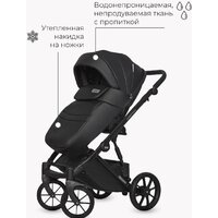 Универсальная коляска Riko Basic Montana Ecco (3 в 1, 12/черный) - Превью изображения №19 — Интернет-магазин Time-Shop