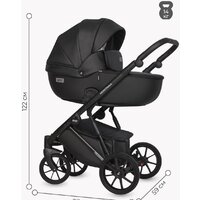 Универсальная коляска Riko Basic Montana Ecco (3 в 1, 12/черный) - Превью изображения №14 — Интернет-магазин Time-Shop