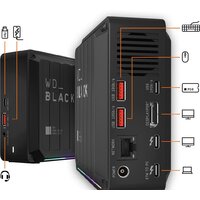 Внешний накопитель WD Black D50 Game Dock NVMe 1TB WDBA3U0010BBK - Превью изображения №4 — Интернет-магазин Time-Shop