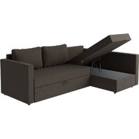 Угловой диван Mio Tesoro Тилаус длинный подлокотник (Brown) - Превью изображения №3 — Интернет-магазин Time-Shop