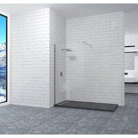 Душевая стенка RGW WA-010 351001013-11 130 (хром/прозрачное стекло) - Превью изображения №3 — Интернет-магазин Time-Shop