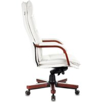 Офисное кресло Бюрократ T-9927WALNUT (слоновая кость) - Превью изображения №3 — Интернет-магазин Time-Shop