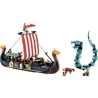 Конструктор LEGO Creator 31132 Корабль викингов и Змей Мидгарда - Превью изображения №6 — Интернет-магазин Time-Shop