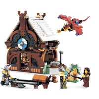 Конструктор LEGO Creator 31132 Корабль викингов и Змей Мидгарда - Превью изображения №5 — Интернет-магазин Time-Shop