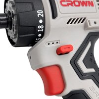 Дрель-шуруповерт Crown CT21129HQX-2 BMC (с 2-мя АКБ, кейс) - Превью изображения №9 — Интернет-магазин Time-Shop