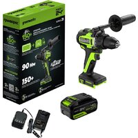 Дрель-шуруповерт Greenworks GD24DD90 3707507CUB (с 1-им АКБ) - Превью изображения №3 — Интернет-магазин Time-Shop