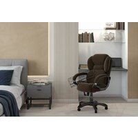 Офисное кресло CHAIRMAN Home 434 (ткань, Т-84 черный) - Превью изображения №8 — Интернет-магазин Time-Shop