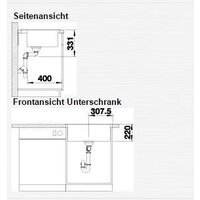 Кухонная мойка Blanco Pleon 6 Coloured Components 527771 (вулканический серый) - Превью изображения №5 — Интернет-магазин Time-Shop