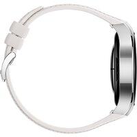 Умные часы Huawei Watch 5 42 мм (серебристый, с белым силиконовым ремешком, международная версия) - Превью изображения №6 — Интернет-магазин Time-Shop