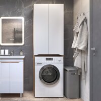  Vigo Шкаф комбинированный Grani 640 под стиральную машину (дуб золотой) - Превью изображения №2 — Интернет-магазин Time-Shop