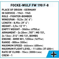Конструктор Cobi Historical Collection WWII Focke-Wulf Fw 190 F-8 - Превью изображения №5 — Интернет-магазин Time-Shop