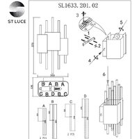 Бра ST Luce SL1633.201.02 - Превью изображения №5 — Интернет-магазин Time-Shop