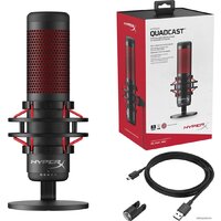 Проводной микрофон HyperX QuadCast - Превью изображения №6 — Интернет-магазин Time-Shop