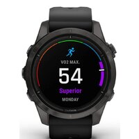 Умные часы Garmin Epix Pro Gen 2 Sapphire 42 мм (карбоново-серый титан/черный) - Превью изображения №2 — Интернет-магазин Time-Shop