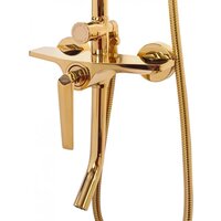 Душевая система  Hansberge H5068 (золото глянец) - Превью изображения №3 — Интернет-магазин Time-Shop