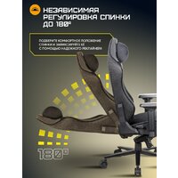 Игровое (геймерское) кресло Brave AF-15 (Imba Black) - Превью изображения №3 — Интернет-магазин Time-Shop