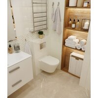 Инсталляция для унитаза Lavinia Boho Relfix 5 в 1 77010035 (хром пластик) - Превью изображения №4 — Интернет-магазин Time-Shop