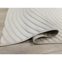 Ковер для жилой комнаты Radjab Carpet Сканди Сизаль Прямоугольник 10937B 12230RK (2x2.9, Beige C/Beige C) - Превью изображения №4 — Интернет-магазин Time-Shop